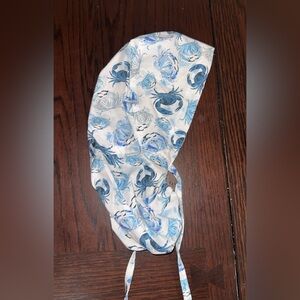 Scrub cap; never worn. Purchased from Etsy